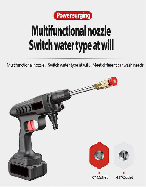 Wireless Car Washer Gun (Double Battery Included) - pikzystore.com